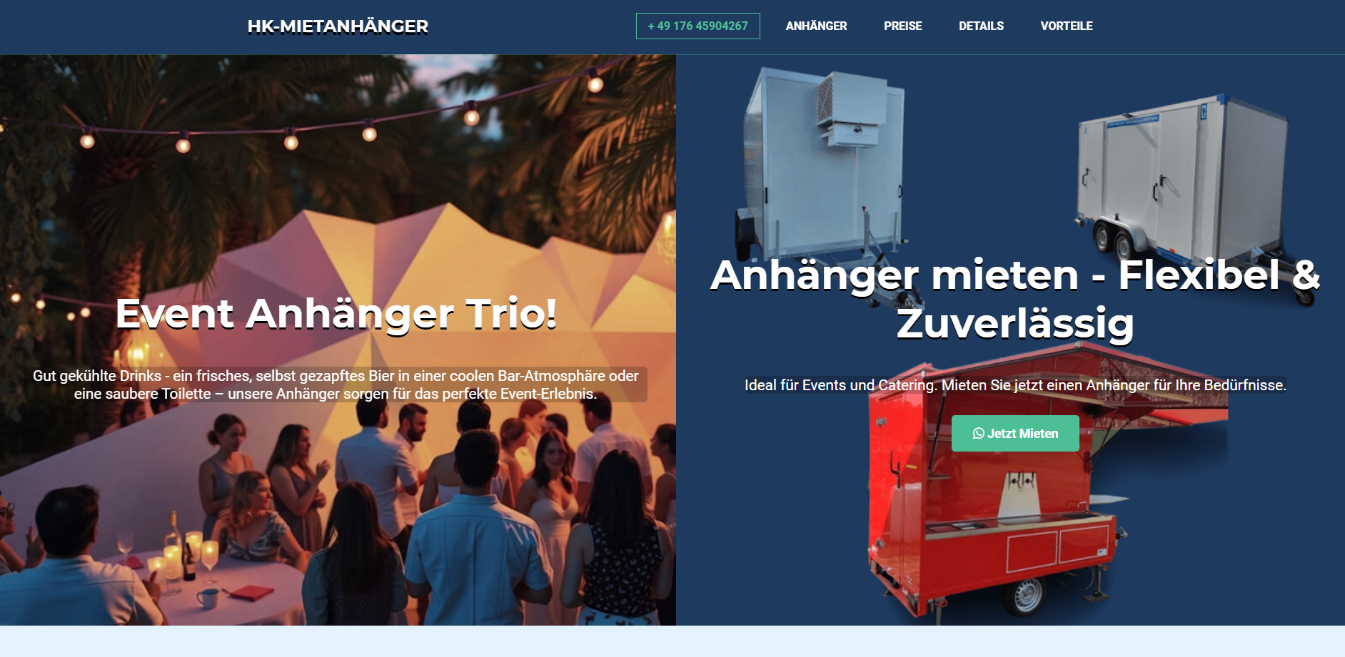 HK-Mietanhänger